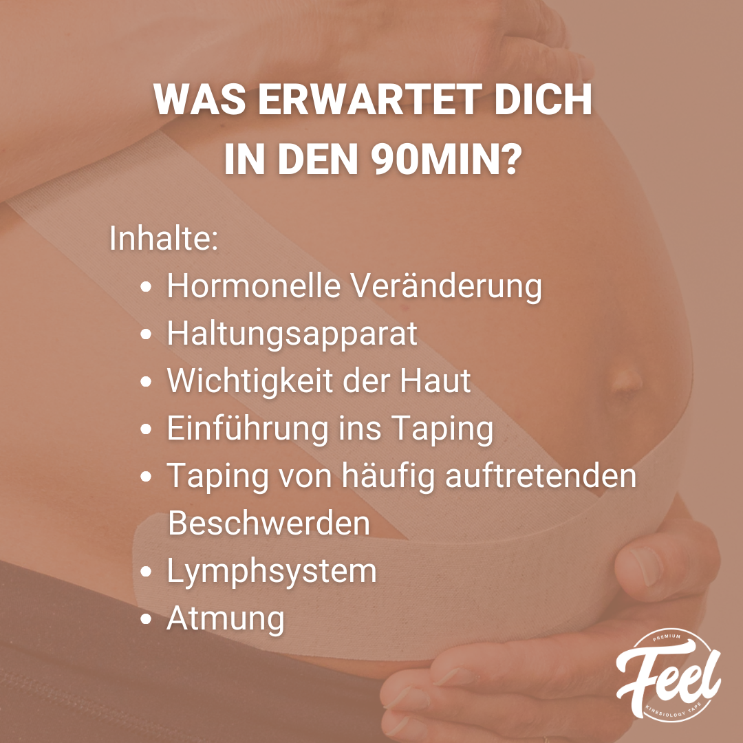 Webinar - Taping during pregnancy (90 minutes)