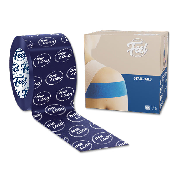 Feel Custom Tape - Kinesiologisches Tape mit eigenem Logo oder Design