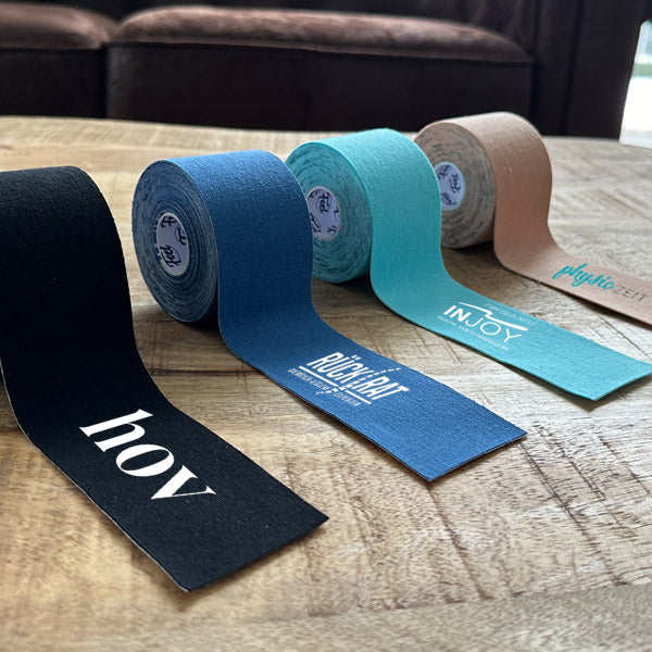 Feel Custom Tape - Kinesiologisches Tape mit eigenem Logo oder Design