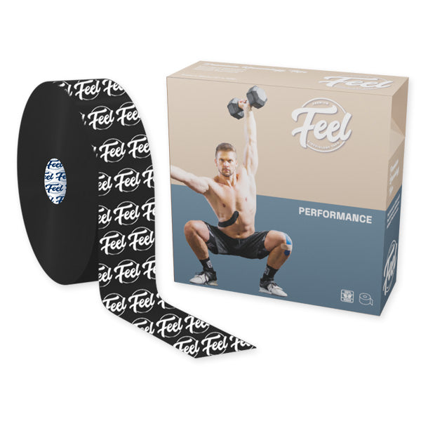 Feel Performance Tape - 5cm x 32m - Schwarz Logo