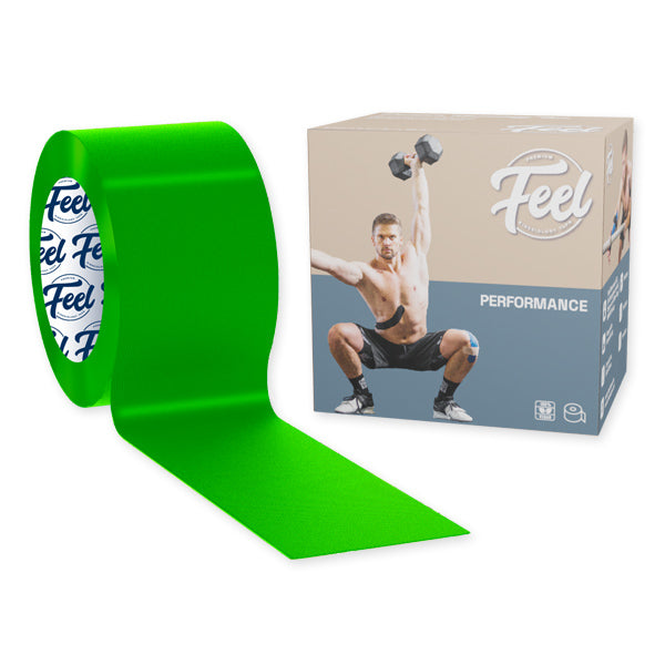 Feel Performance Tape - 5cm x 5m - Lime Green